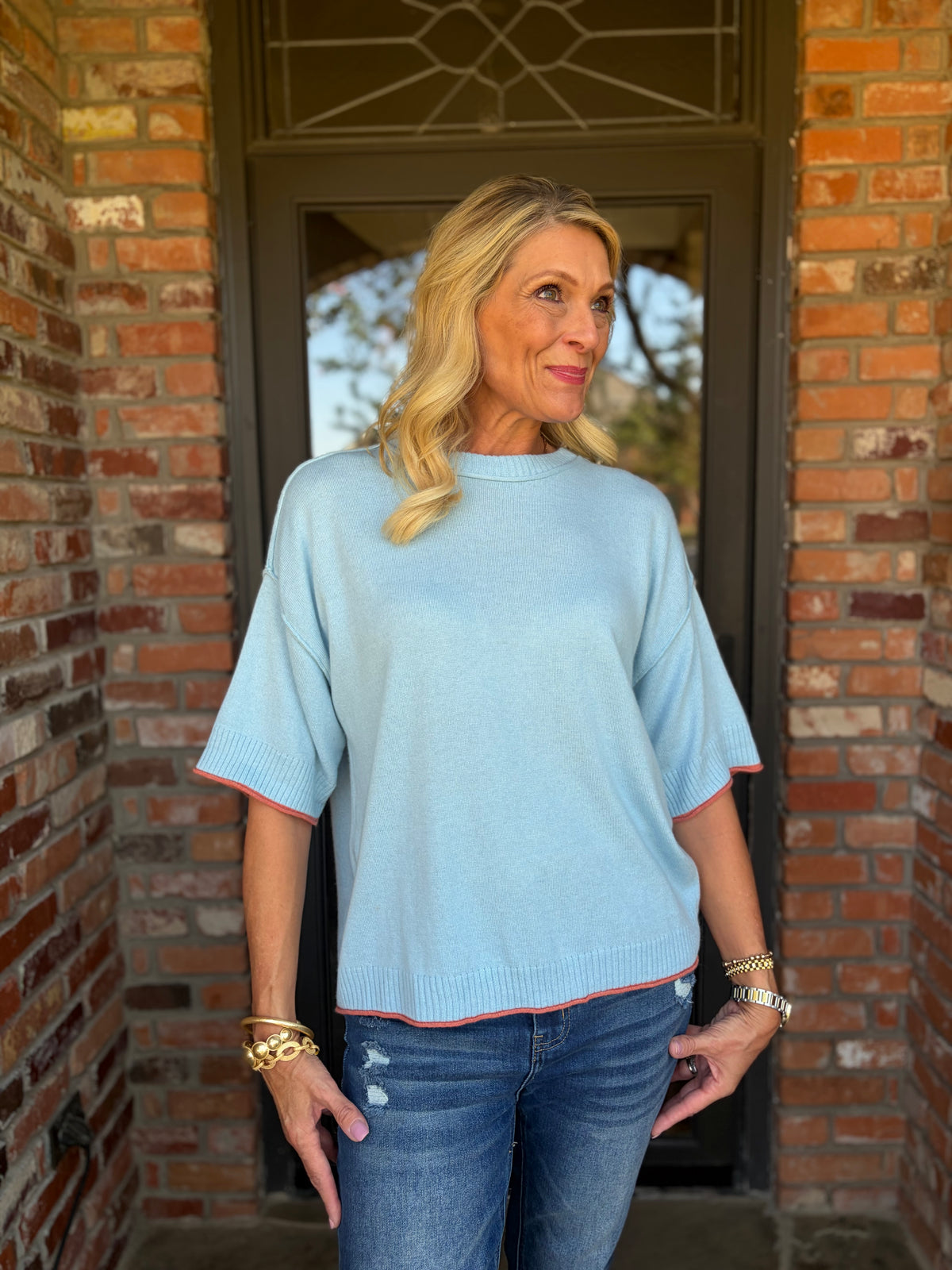 Bella Blue Sweater