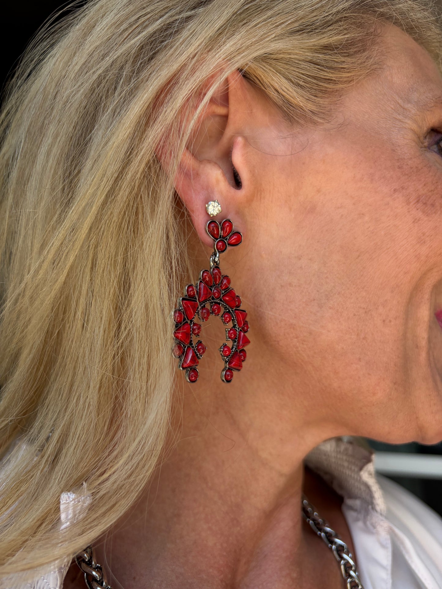 Ruby Ranch Earrings