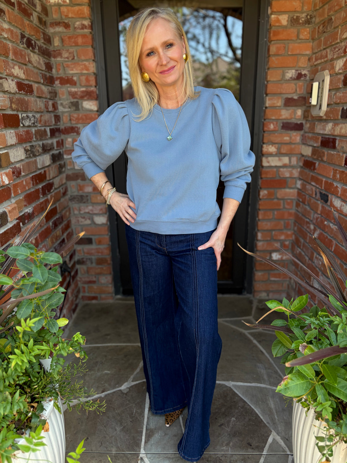 Blue Skies Ahead Pullover