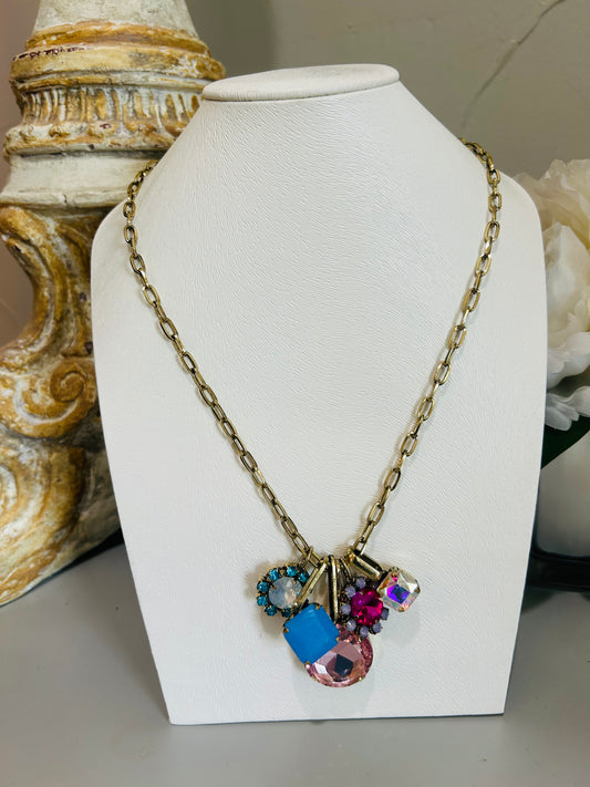 Charmed Necklace- Pastel