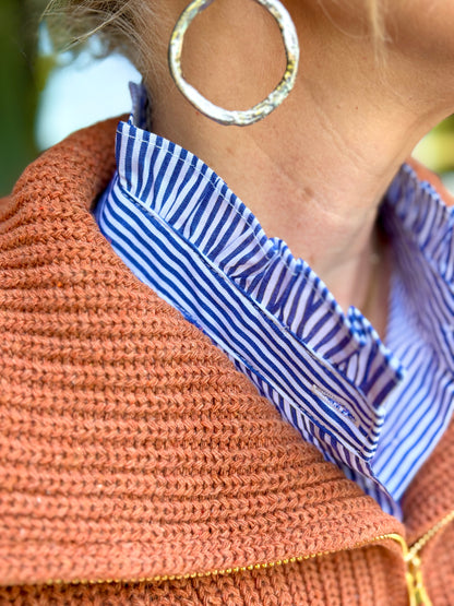 Prep in your Step Faux Collar
