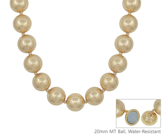 Bold Bead Statement Necklace