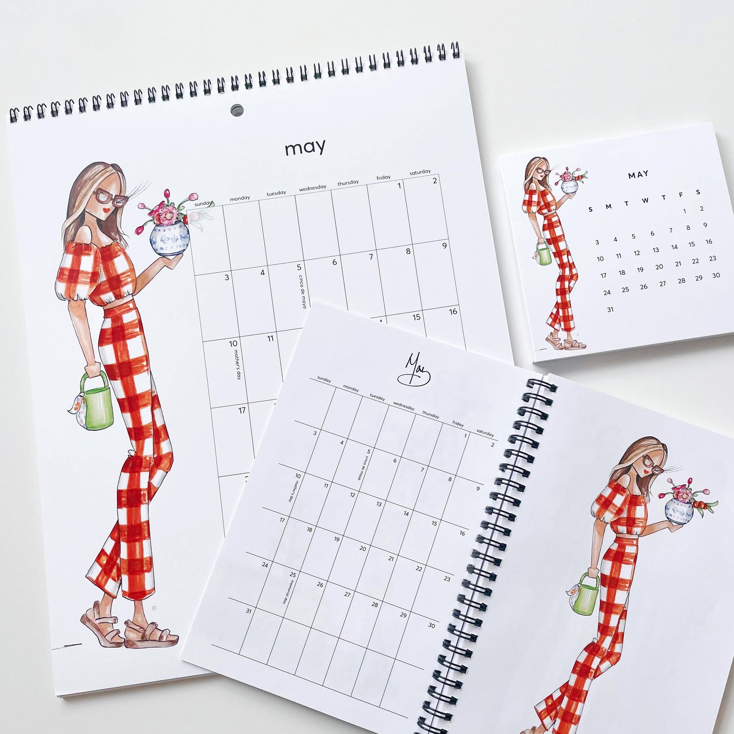 Fashionista 2026 Wall Calendar