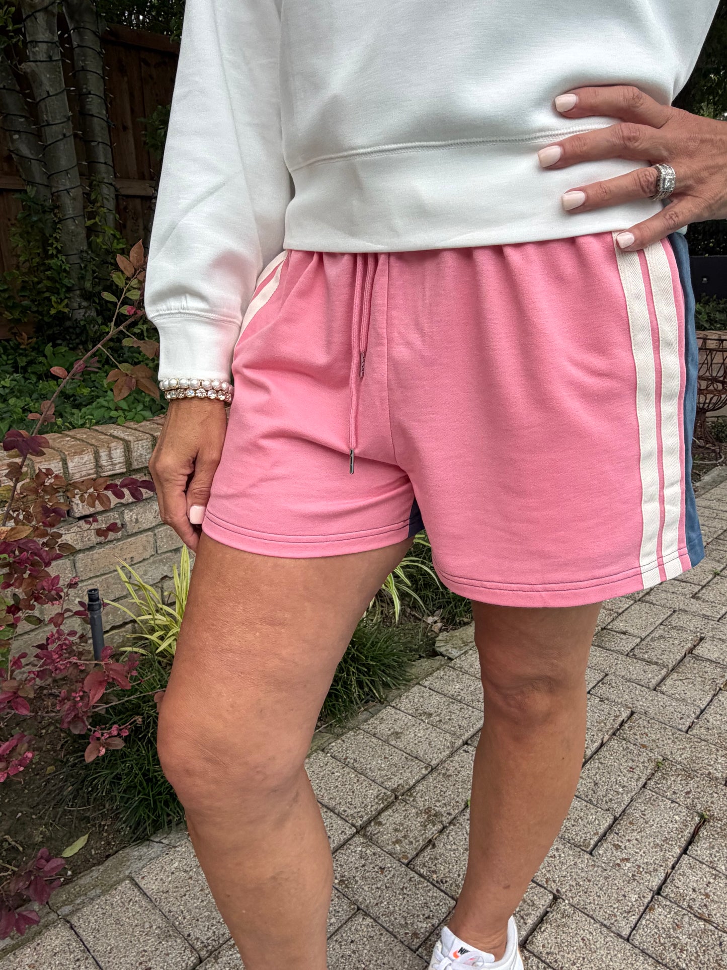 Varsity Striped Shorts