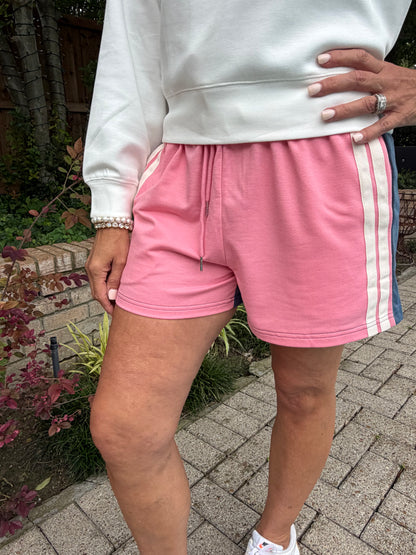Varsity Striped Shorts