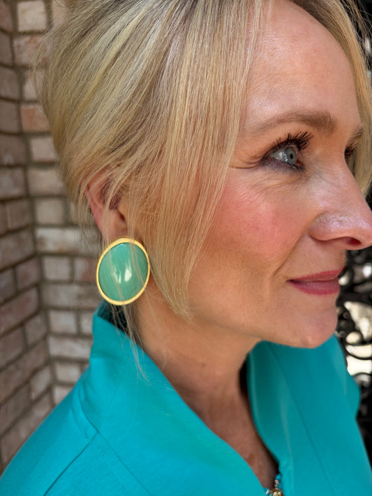 Turquoise Tide Earring