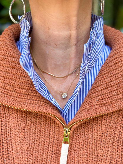 Prep in your Step Faux Collar