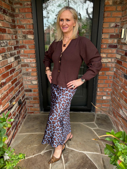 Wild About Blue Skirt