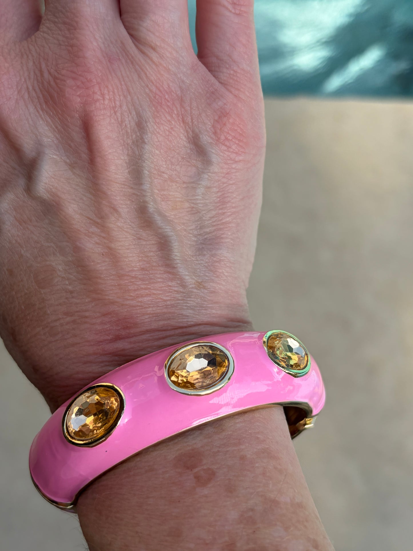 Pink Champagne Cuff