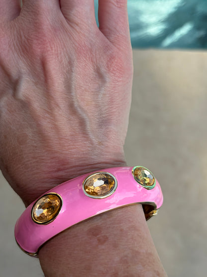 Pink Champagne Cuff