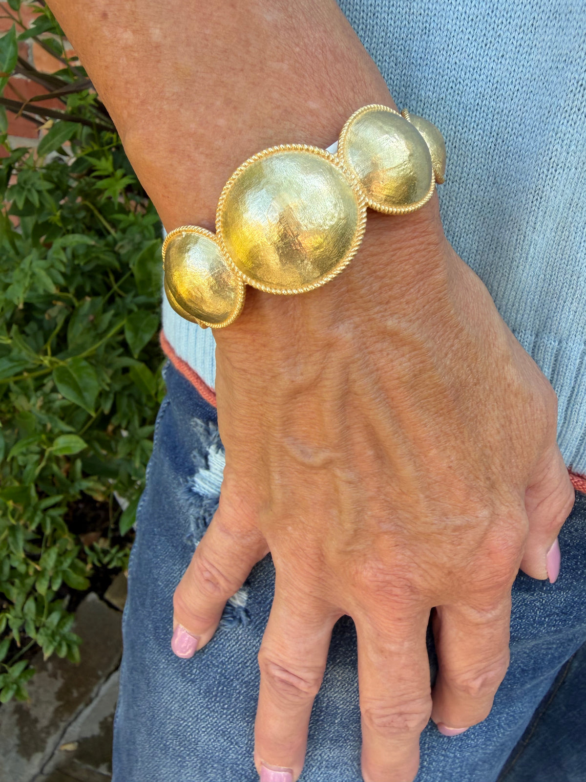 Celeste Gold Cuff