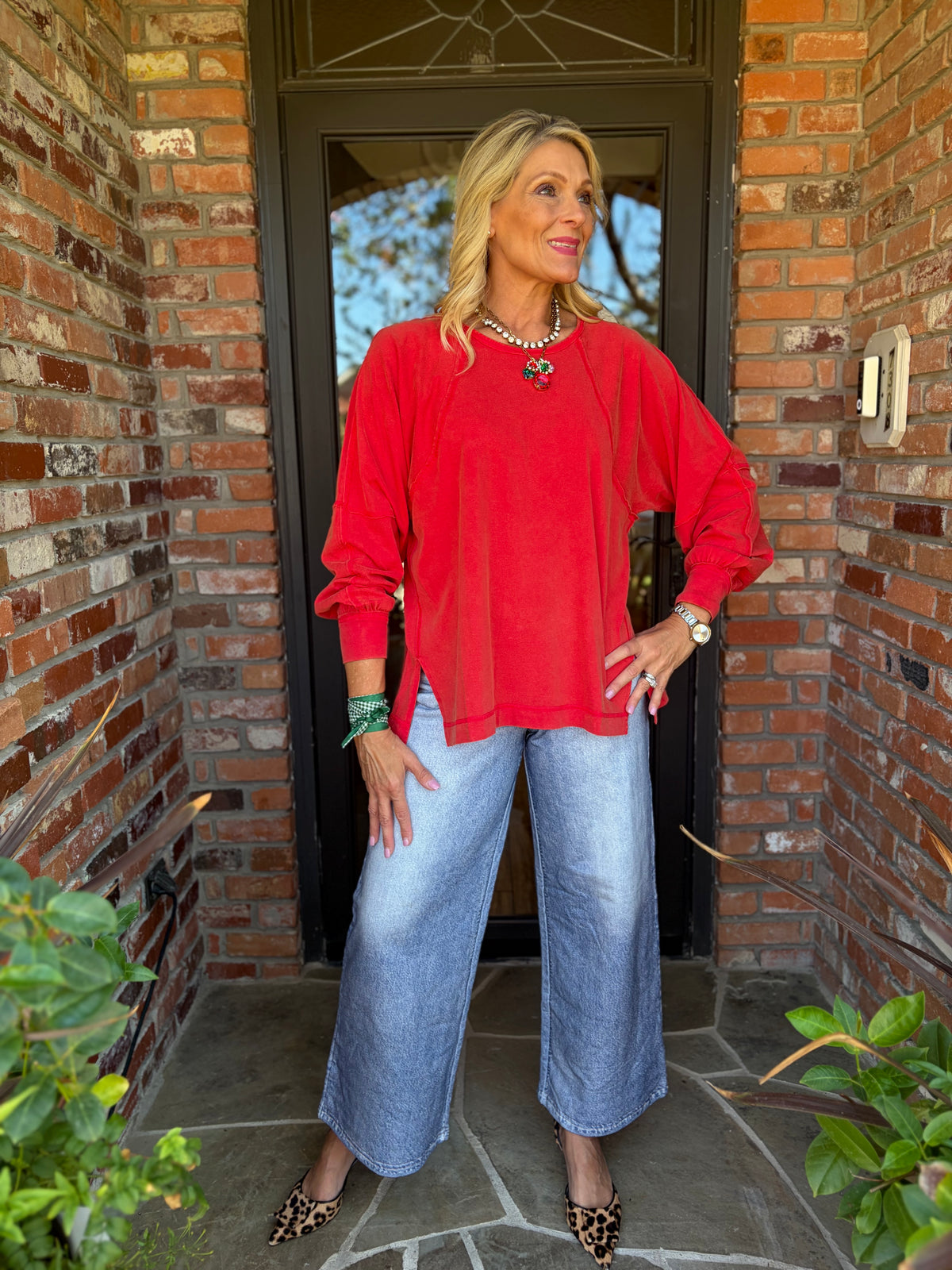 Ready To Go Red Tee