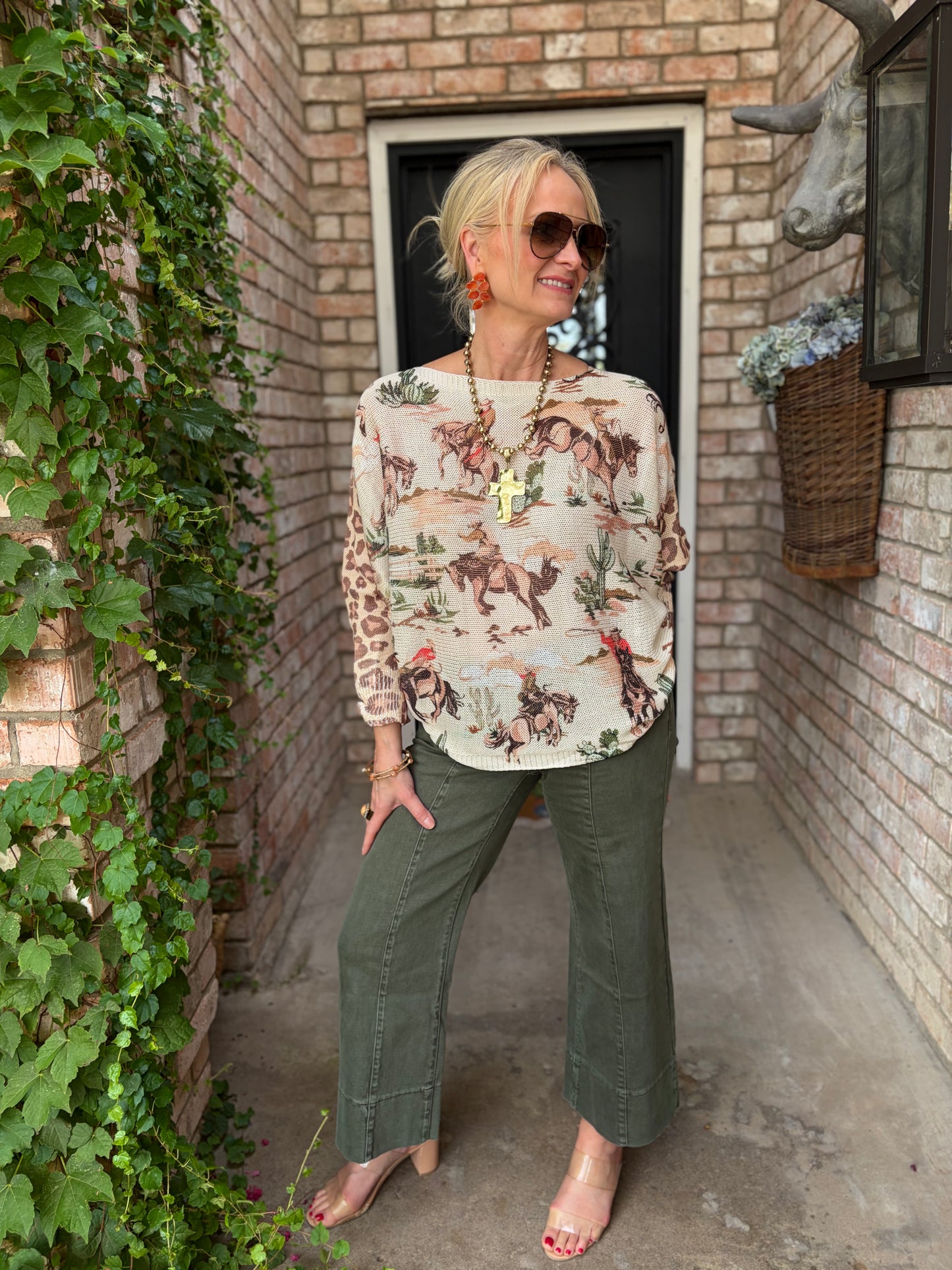Wild West -Italian Knit-Tan
