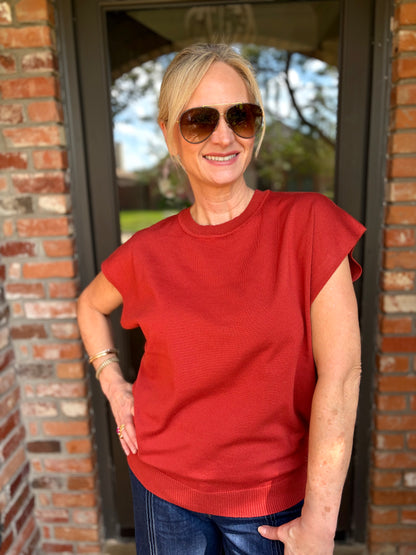 Essential Rust Sweater