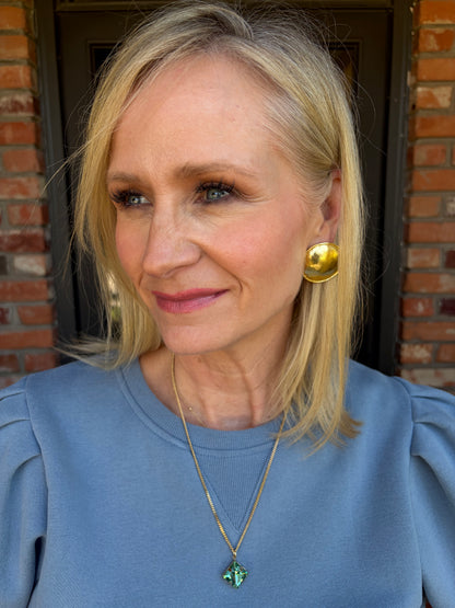 Lindsey Dome Earring