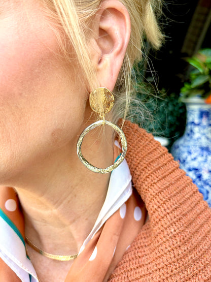 Signature Mixed Metal Earrings