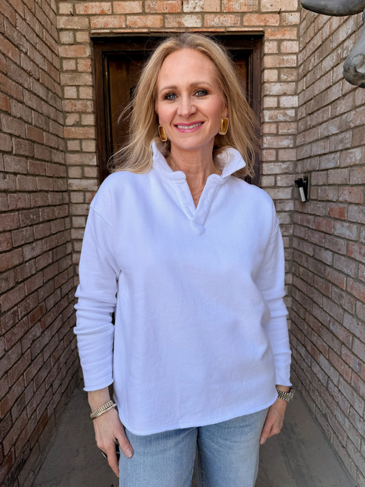 Malibu Vintage Henley Pullover