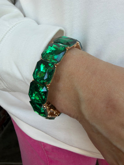 Gorgeous Green Sparkle Bracelet