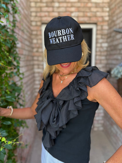 Bourbon Weather Baseball Cap