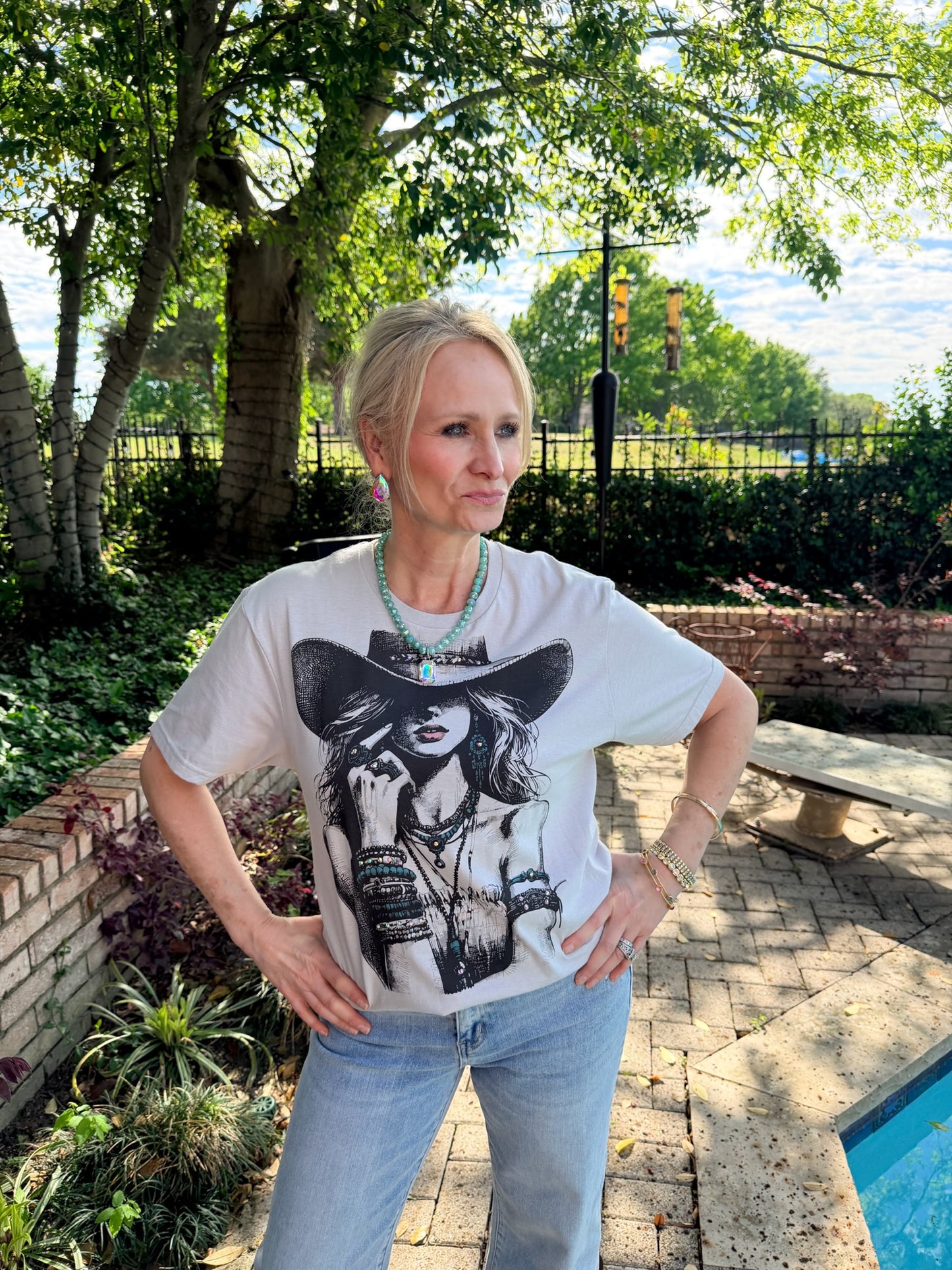 Turquoise Cowgirl T-Shirt