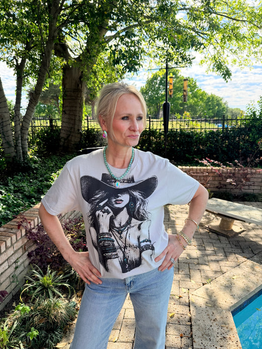 Turquoise Cowgirl T-Shirt