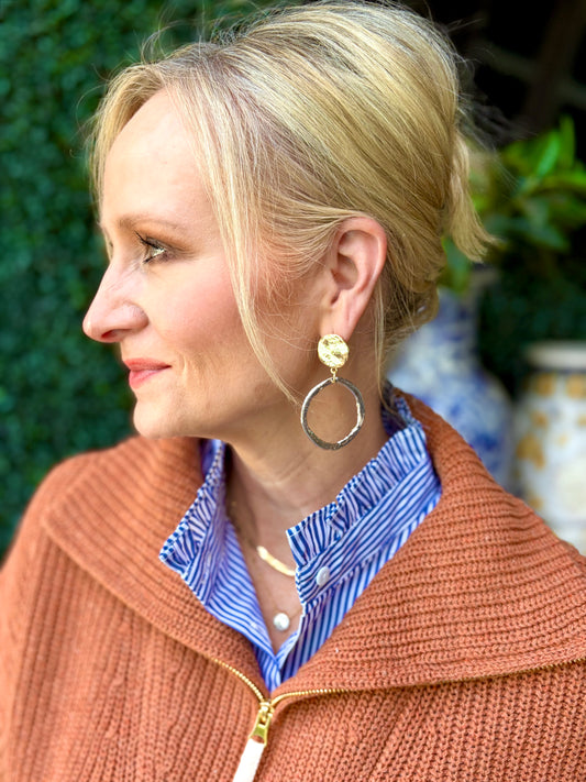 Prep in your Step Faux Collar