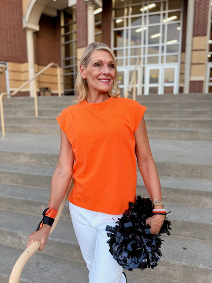 Sunburst Orange Everyday Tee