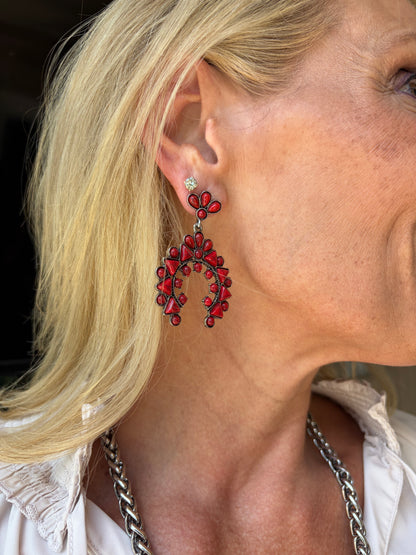 Ruby Ranch Earrings