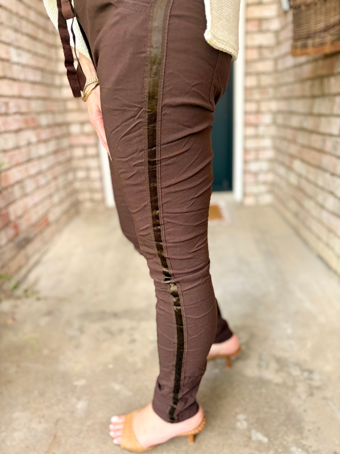 Chocolate Italian Joggers