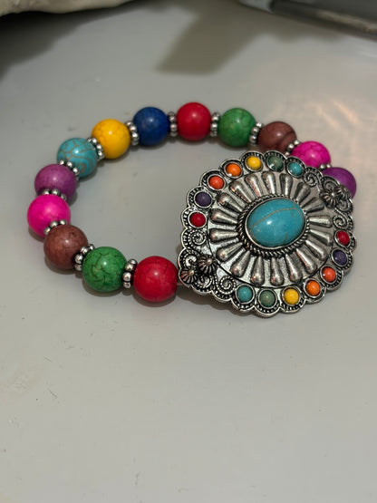 Painted Desert Concho Bracelet