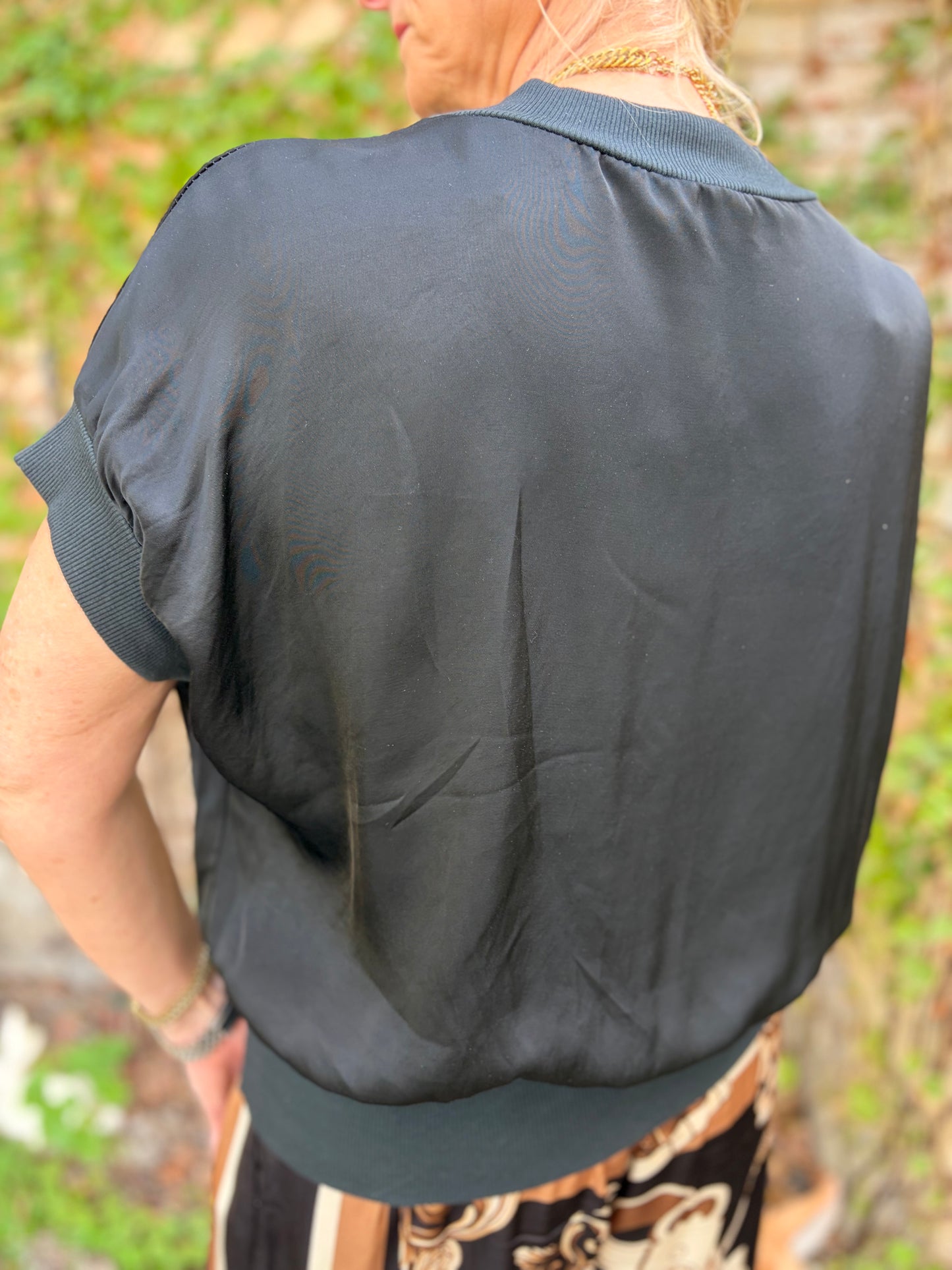 Midnight in Milan Blouse