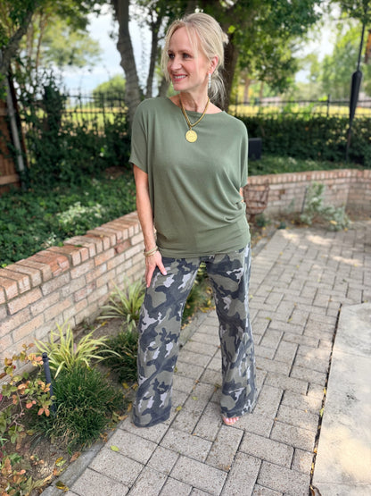 Dani Dolman Sleeve Top