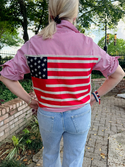 The Americana Oxford Blouse