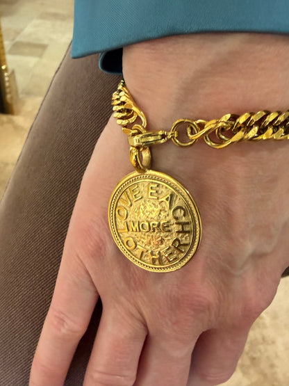 Meredith Medallion Bracelet