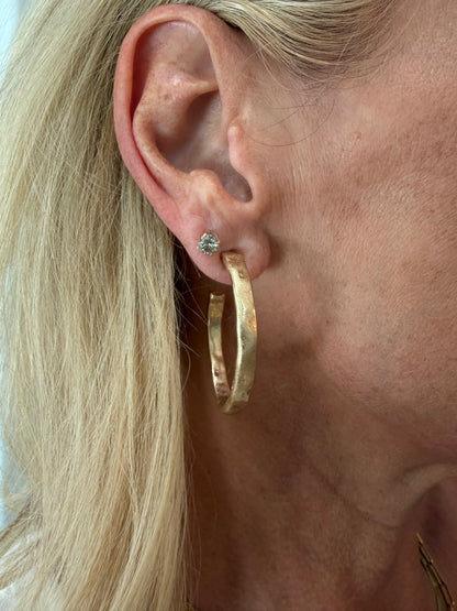 Marlowe Gold Hoop Earrings