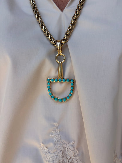 Sutton Horsebit Necklace