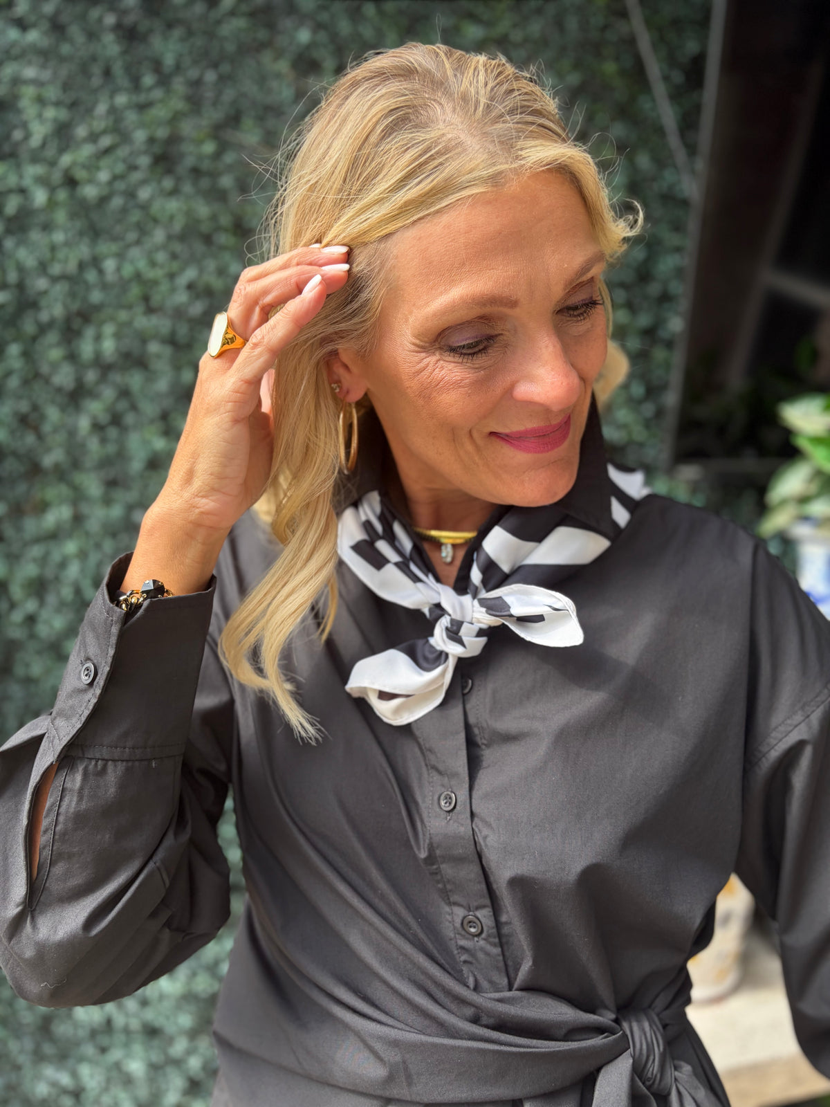 Zebra Double Sided Scarf