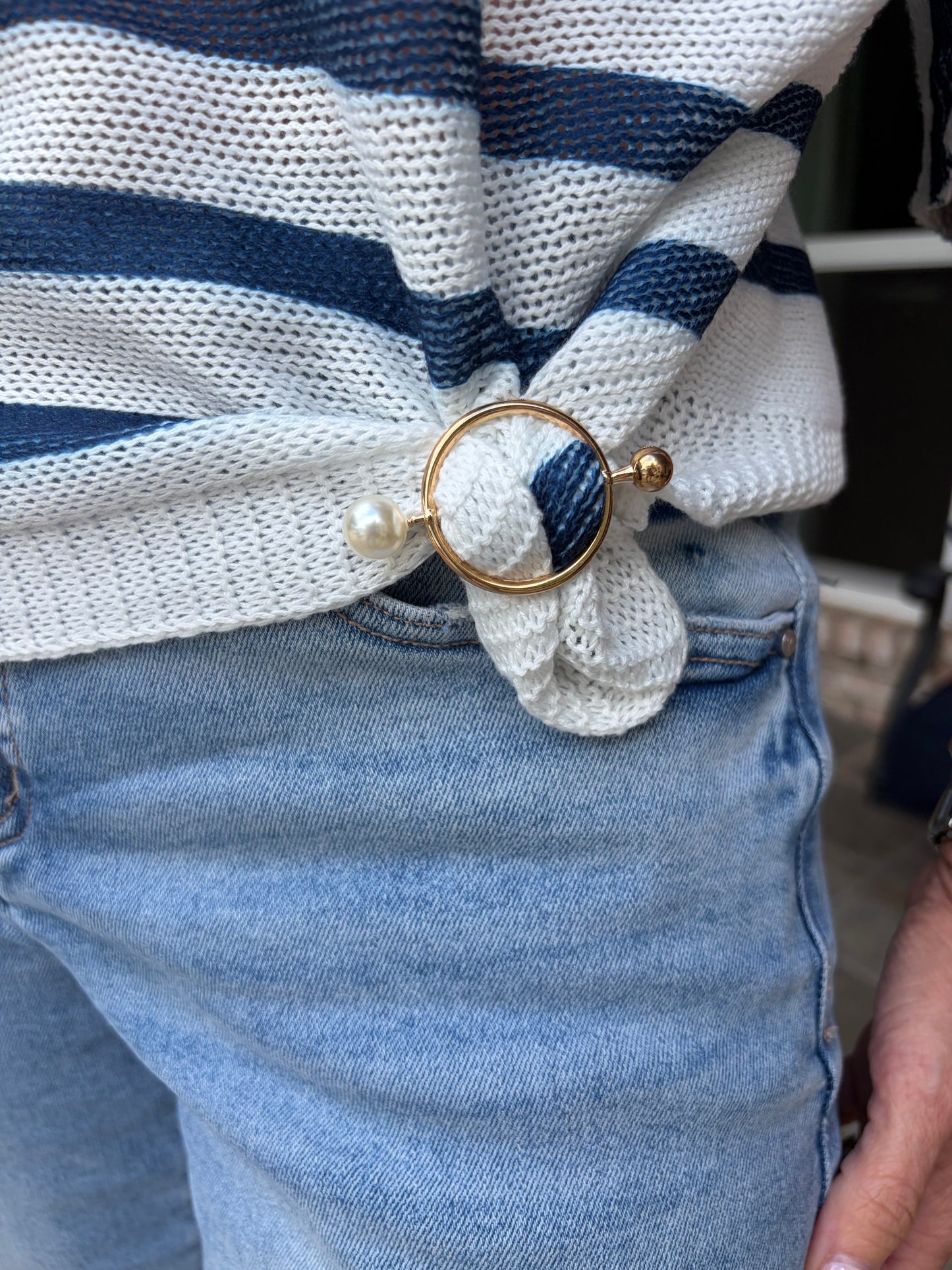 Pearl & Gold Styling Slide