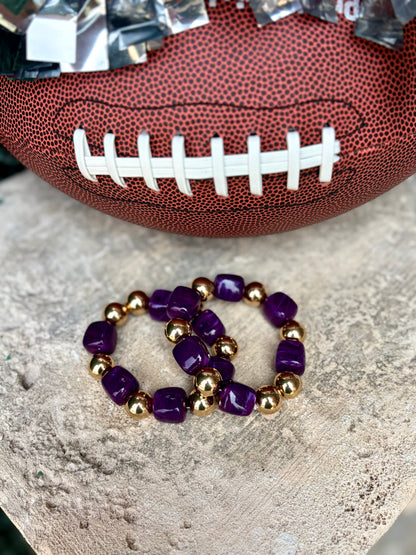Purple Radiance Bracelet Set