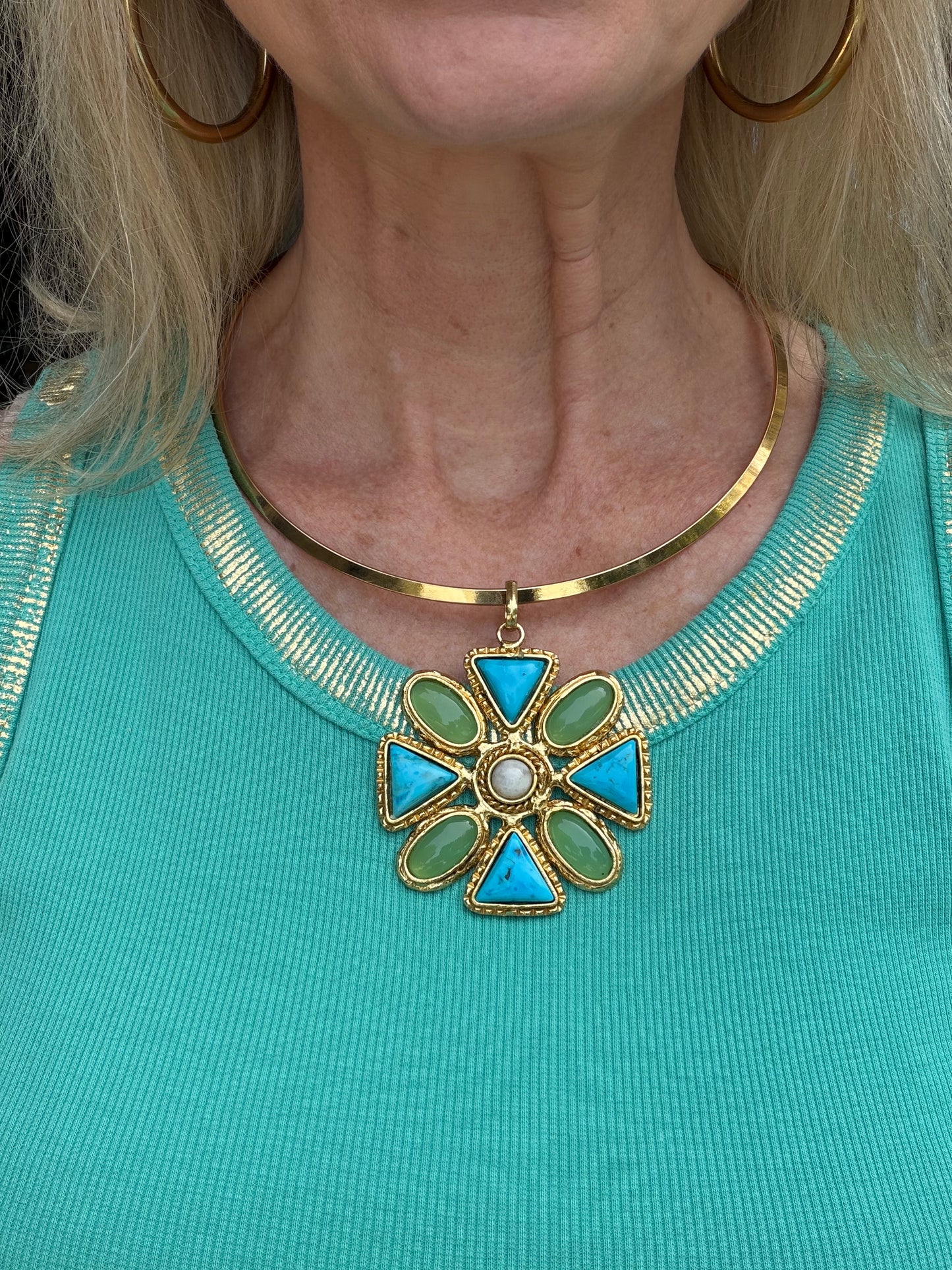 Florence Flower Pendant