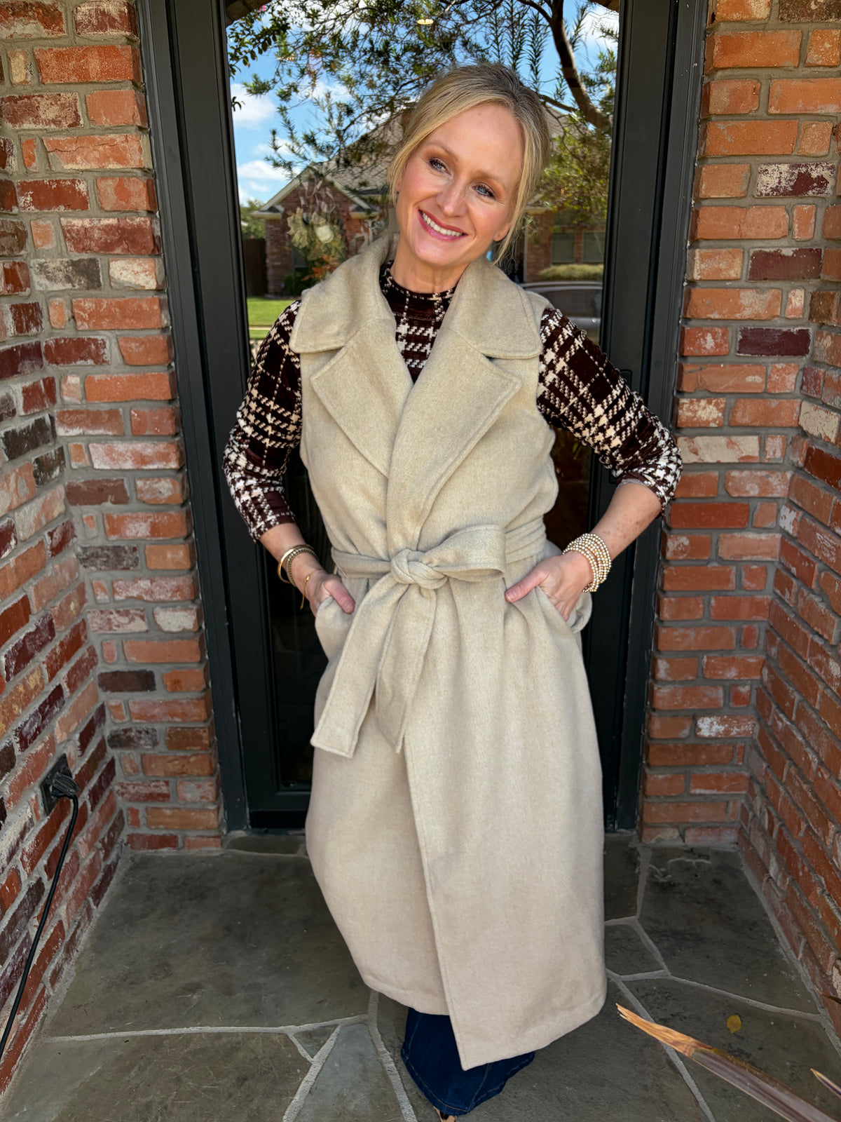 Dakota Faux Fur Duster