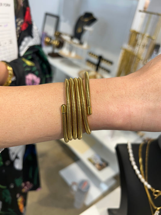 Wrapped in Gold Bracelet