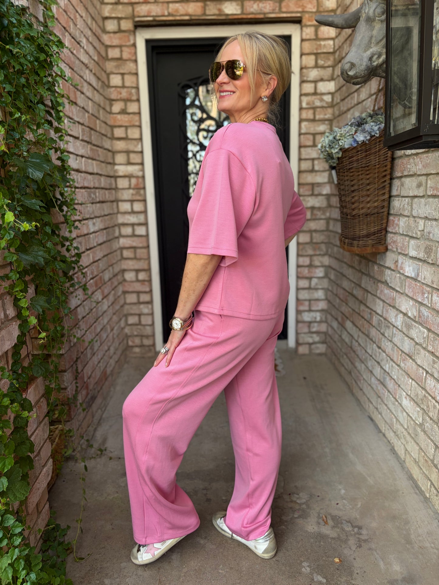 On The Go Pink Pant