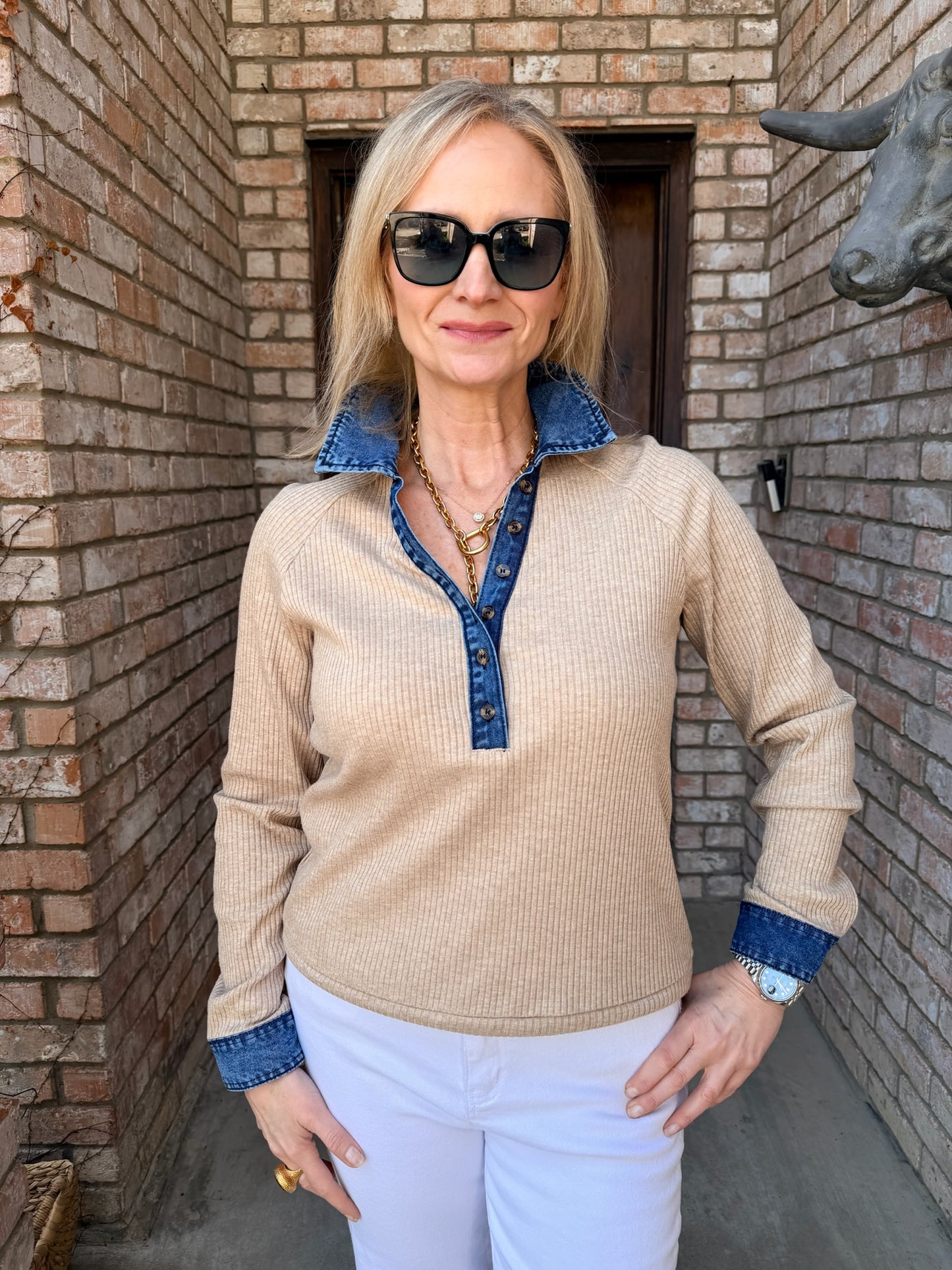 Sutton Ribbed Polo