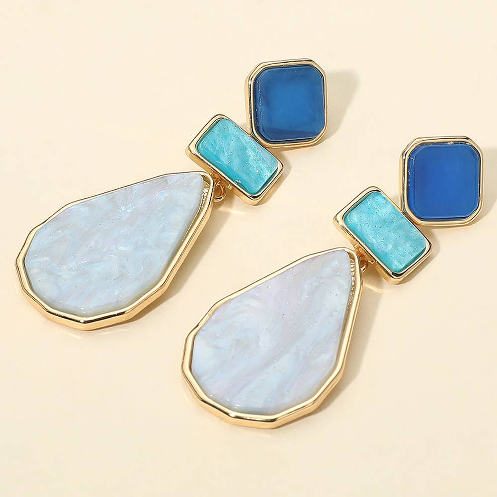 Serena Sapphire Drop Earring