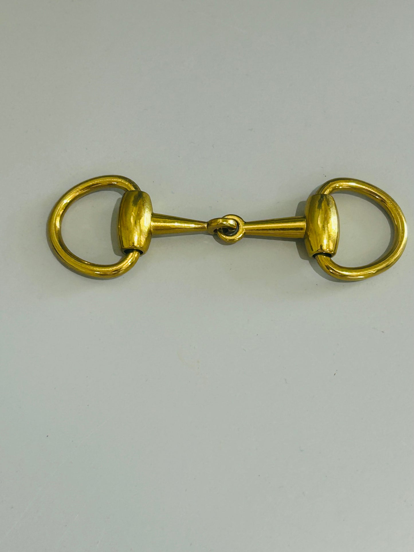 Stylish Horsebit Scarf Slide