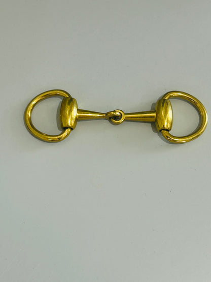 Stylish Horsebit Scarf Slide