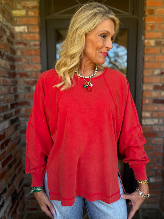 Ready To Go Red Tee