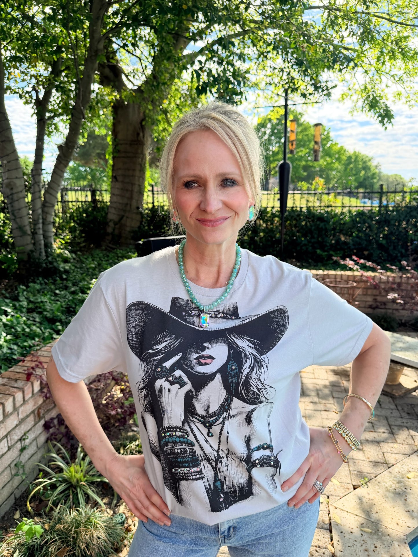 Turquoise Cowgirl T-Shirt