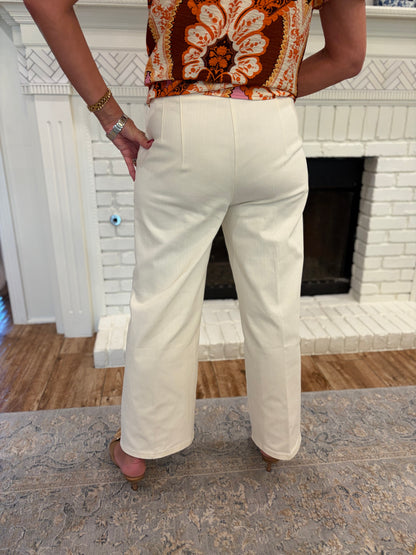 Easy Ecru Pant